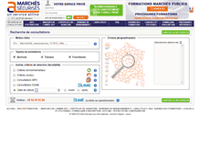 Tablet Screenshot of marches-securises.fr